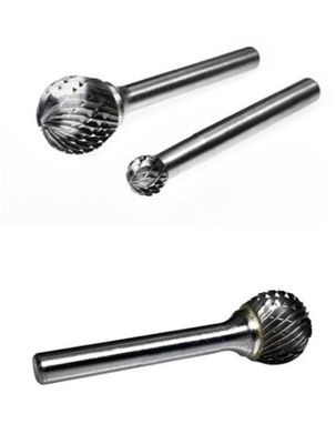 کیفیت  Polished Carbide Ball Burr Bits Wear Resistance For Shipbuilding کارخانه