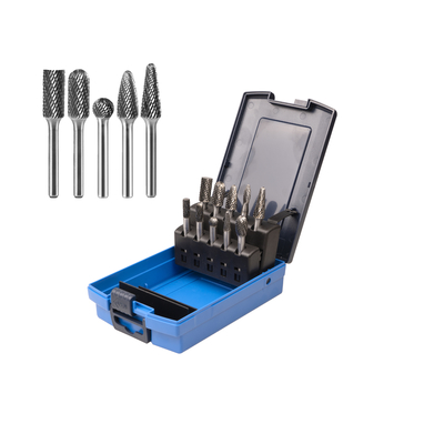 قیمت خوب تنظیمات کاربید / کیت های انتهایی CUT DOUBLE CLYDRical CUT ROTary FILE ROUND TUR Grinding BURR آنلاین
