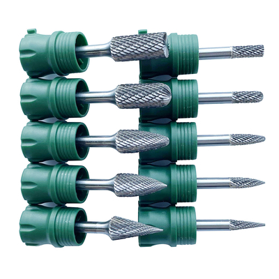 قیمت خوب نوع F 6MM 8MM 10MM 12MM سر برش دیا Tungsten Carbide Burrs Bit شکل درخت آنلاین