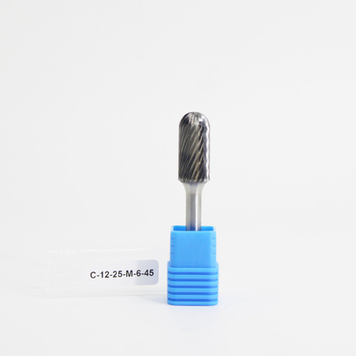 قیمت خوب 6mm Shank SC Cylinder Ball Nosed Coment Rotary Burr Bits Single Cut نوع برش دوگانه LOGO آنلاین