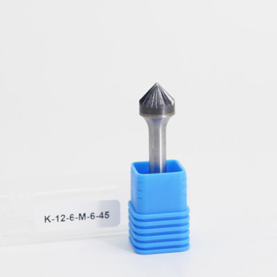 قیمت خوب SK 90 درجه Countersink Carbide Burr Die Grinder Bits Single Cut LOGO 6mm Shank 40 CrMo مواد شنک آنلاین