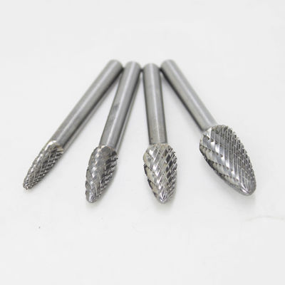قیمت خوب 6*8mm Tree Shape Electric Carbide Burr Rotary Burr for Metal and Wood with Multiple Cut Types آنلاین