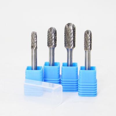 قیمت خوب YG Series Rotary Burrs Cylinder Shape with Radius End Type C Die Grinder Bit Rotary File Burs for Wood Steel Metal Carving آنلاین