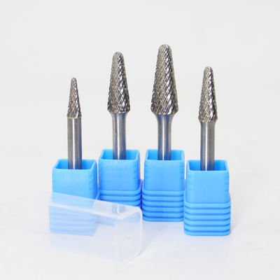 کیفیت  Ball Nosed Cone Double Cut Carbide Burr with Free Sample and OEM Support for Precision Grinding کارخانه