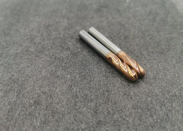 قیمت خوب روکش کاربید انتهای کاربید تنگستن بینی HRC45 / 55/65 توپ ALTIN ​​برای فولاد ضد زنگ آنلاین