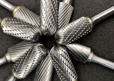 قیمت خوب SA Type Tungsten Carbide Cutter Rotary Burr Set / Rotary Deburring Tool آنلاین