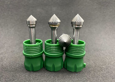 قیمت خوب کاربید مخروطی صنعتی مخروط بیت چرخشی بوته های کاربید شکل درخت با چرخش انتهایی با شعاع آنلاین