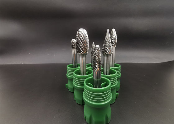 قیمت خوب مخروطی شکل 6mm ساق 10 میلی متر سر کاربید Rotary Burr آنلاین