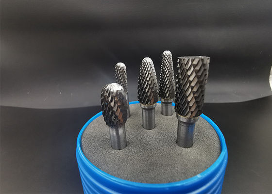 قیمت خوب اشکال درختی Poented Tree 6MM Shank Tungsten Carbide Rotary Burrs آنلاین