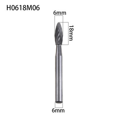قیمت خوب H SHAPE 6MM FLAME CARBIDE BURR / DIE GRINDER BITS FOR ALUMINUM FULL SEZE آنلاین