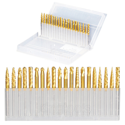 قیمت خوب لبه های برش تیز مواد تشکیل دهنده کوبالت دقت کاربید ولتفستم Burr مجموعه با 1/8-1/4 اینچ اندازه ساقه آنلاین