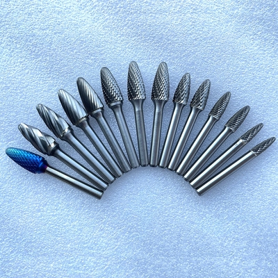 قیمت خوب کاربید وولفستم سیتی چرخش 6mm 1/4 Shank Double Cut آنلاین