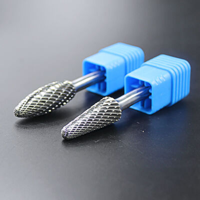 کیفیت کاربید روتاری بور برای فلز Deburring 6mm Shank Hartmetall Frässtifte کارخانه