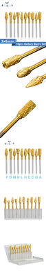کیفیت کاربید Rotary Burr با لبه های برش تیز و طراحی متعادل برای چرخش صاف و به حداقل رساندن لرزش در طول کارخانه