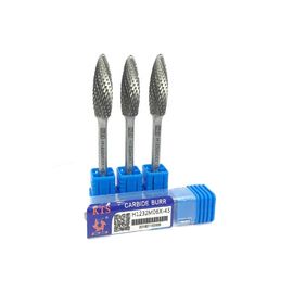 قیمت خوب شعله - شکل Tcarbide Burr Die Grinder Bit / 6mm Ball Carbide Rotary Burr آنلاین